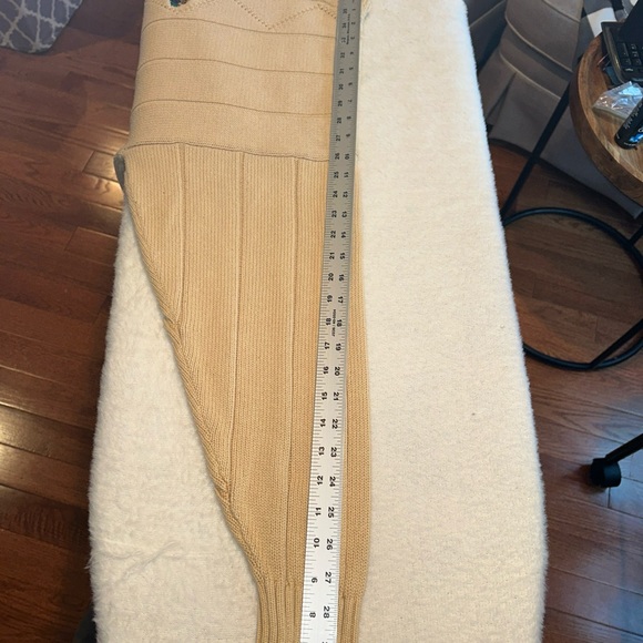 GANT Men's Size XLCable Knit Crewneck Pullover Sweater soft yellow - Picture 10 of 14